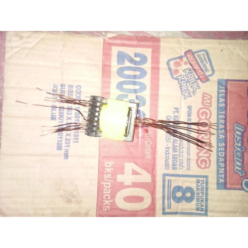 trafo ferid ee40 sudah dililit untuk pdc + pwm sudah set metching