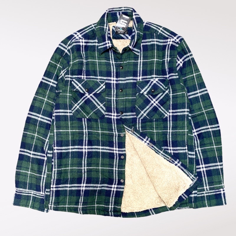 FLANNEL SHERPA SIZE M SECOND ORIGINAL