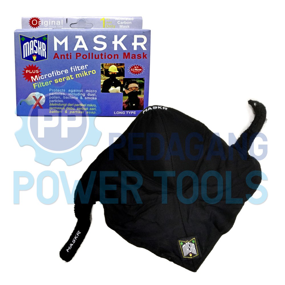 MASKR LONG FILTER MASK BUFF MASKER MOTOR ANTI DEBU ASAP POLUSI PANJANG