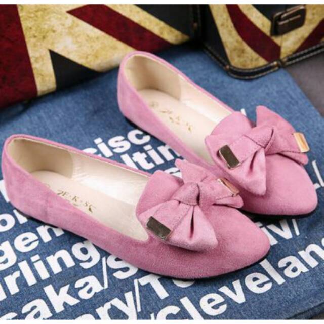 Flatshoes PITA UJUNG EMAS