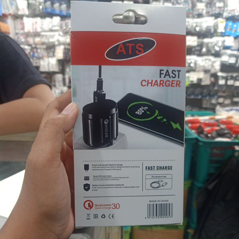 Charger mikro USB ATS-88 Qualcomm Quick Charge 3.0