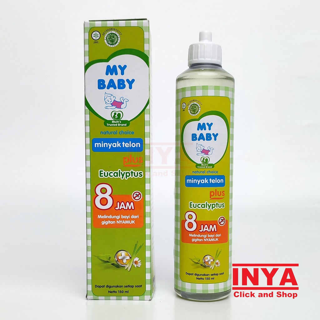 MY BABY MINYAK TELON PLUS EUCALYPTUS 150ml - Baby &amp; Kids