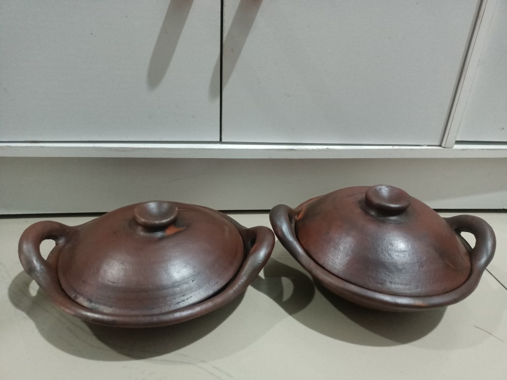 Gerabah | Wajan Tanah Liat Natural / Wajan Serabi D17