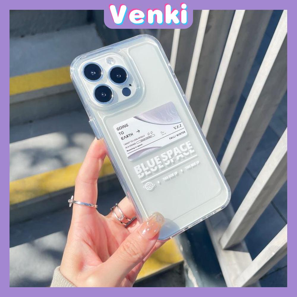 iPhone Case Clear Case Soft Thick TPU Shockproof HD Super Transparent Protection Camera Plating Button Smiley Planet For iPhone 13 Pro Max iPhone 12 Pro Max iPhone 11 iPhone 7 Plus