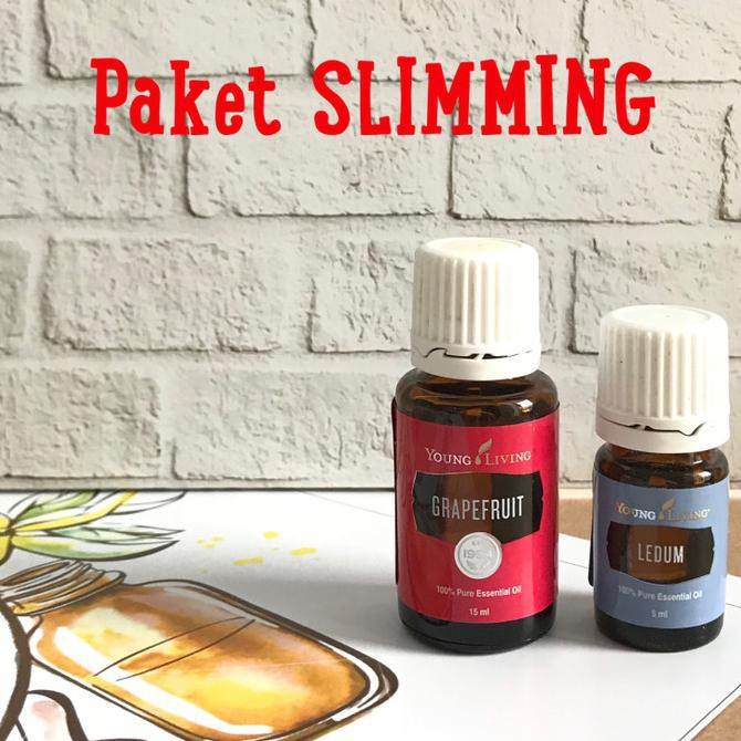 Paket Slimming (Grapefruit 15Ml+Ledum 15Ml) Young Living Nandaputriah