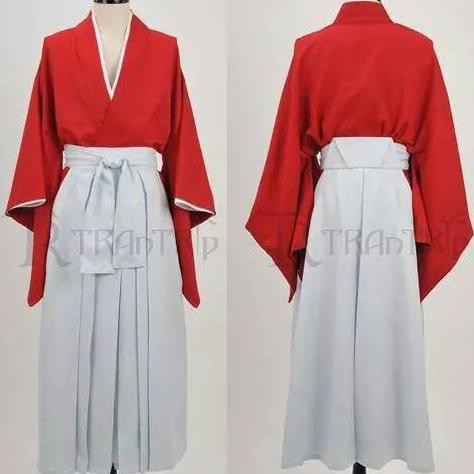 yukata kimono kenshin samurai x baju tradisional / adat jepang