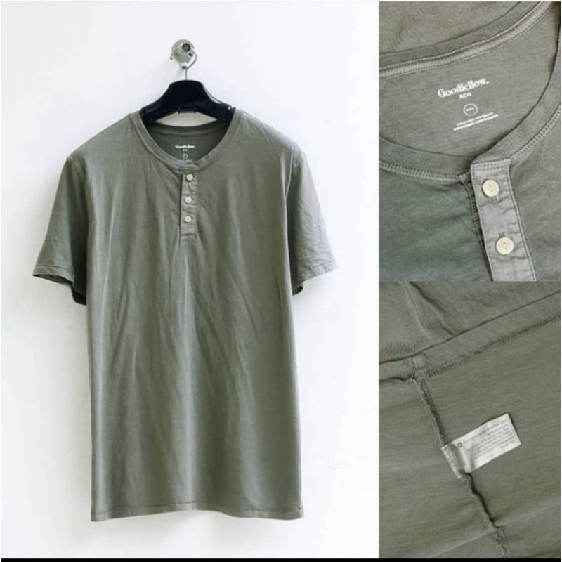 T-shirt Henley Goodfellow ORIGINAL Branded