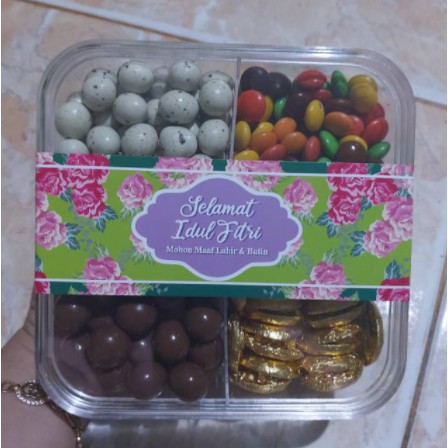 

Ready Stock Parcel Coklat Toples 4 Sekat Murah Siap Kirim Paket Lebaran