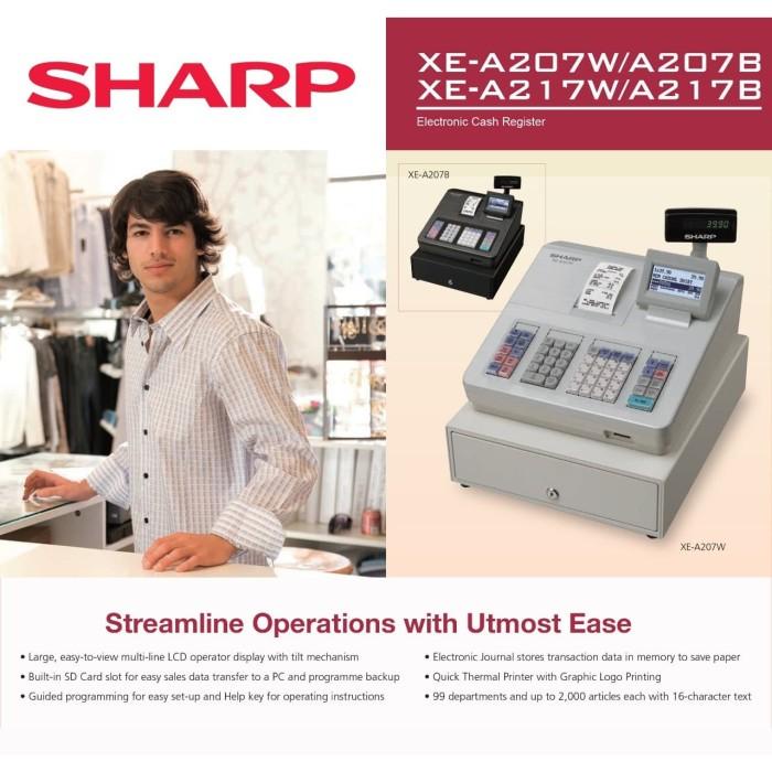 SHARP XE-A207 Electronic Cash Register