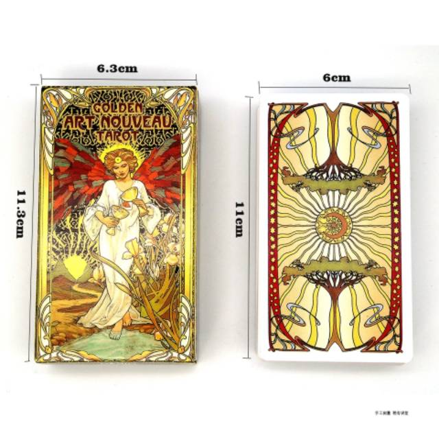 Golden Art Nouveau Tarot