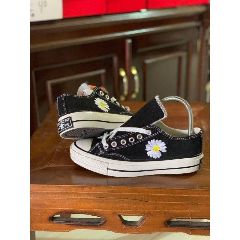 1Converse Low 70s x Peaceminusone Black White