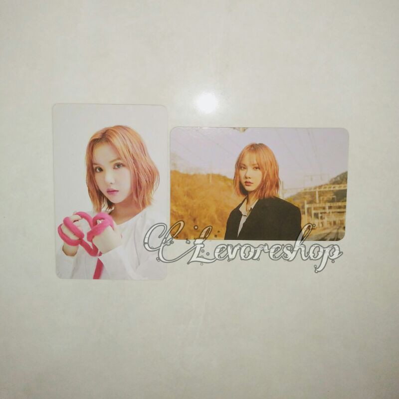 Photocard Benefit Synnara Eunha Gfriend - PC album Labyrinth