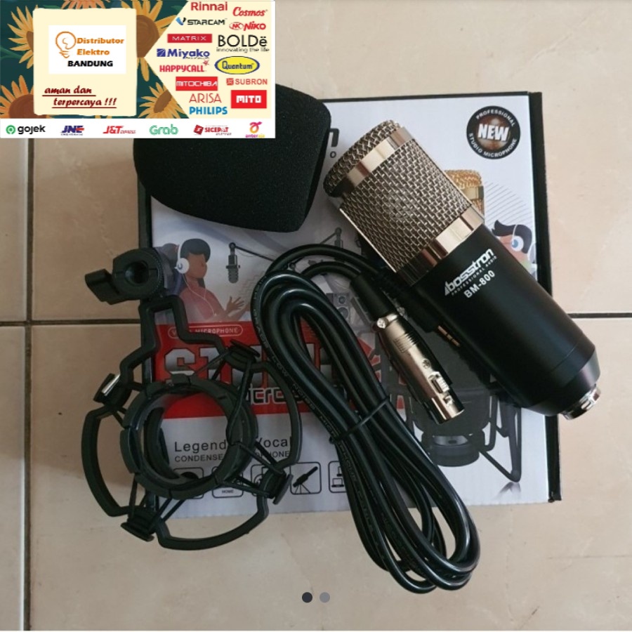 MIC Podcast Condensor Bosstron BM-800