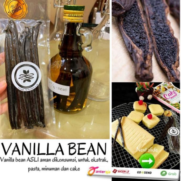 

Vanilla Bean (Biji Vanila) 10gram Gourmet Grade A