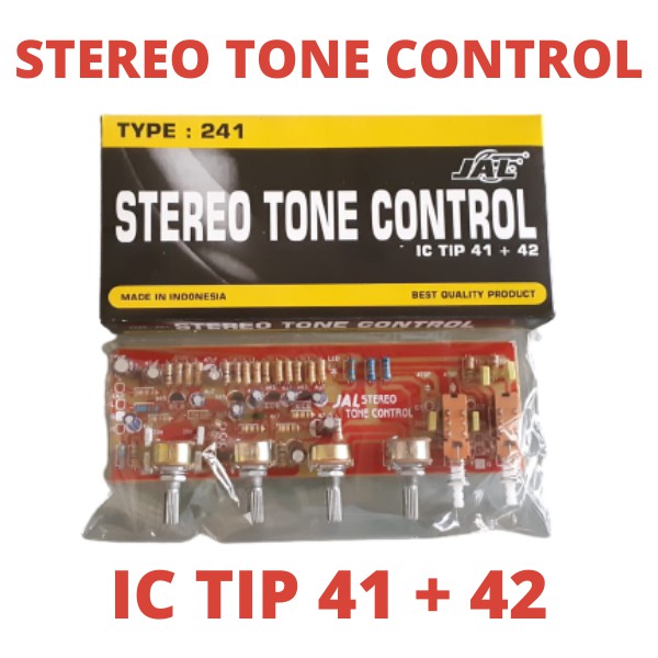 KIT STEREO TONE CONTROL type 241 STREO TONCONTROL TOONKONTROL TON CONTROL KONTROL DRIVER DREVER