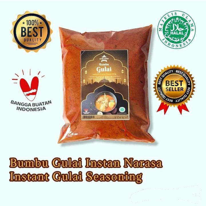 

BARU!!! BUMBU GULAI INSTANT / INSTANT GULAI SEASONING 500 GR