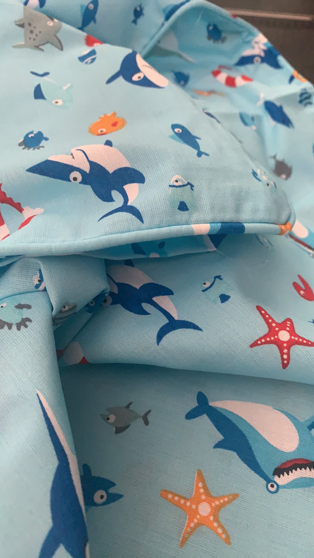 Sprei Katun Star 100/120/160/180/200 Shark Attack