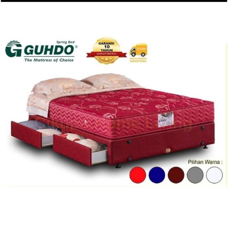 Guhdo Springbed Laci / Drawer Bed New Prima 120x200