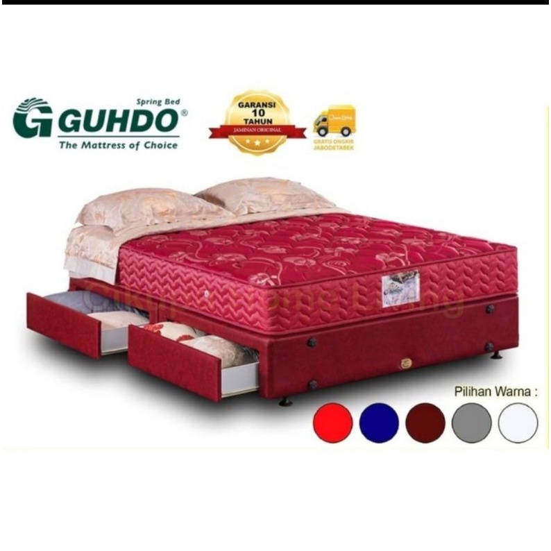 Guhdo Springbed Laci / Drawer Bed New Prima 100x200