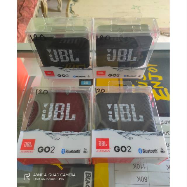 Speaker Bluetooth JBL Go 2 Grade ORI OEM