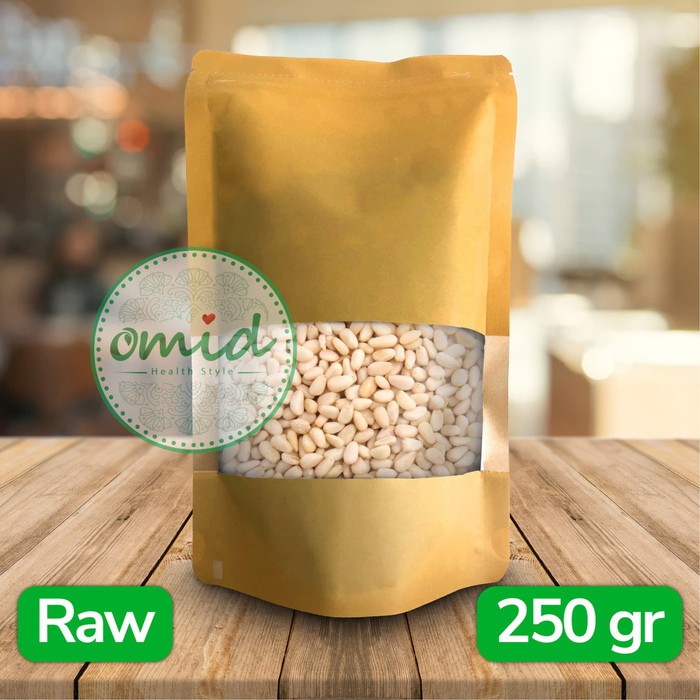 

Raw Pine Nuts Kacang Pinus Mentah 250gr