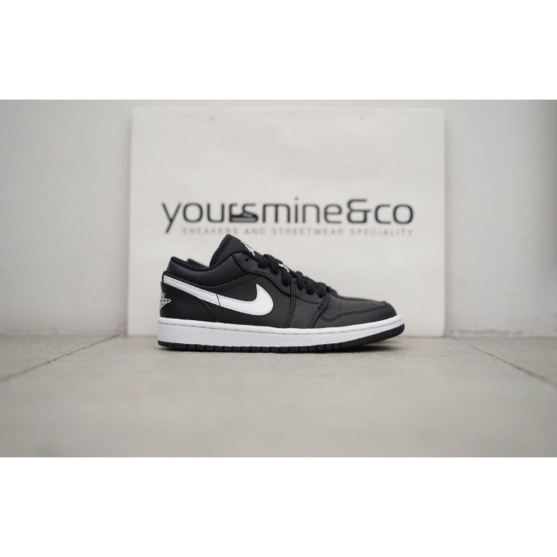 Air Jordan 1 Low Black / White