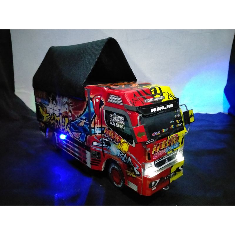 Mobil Oleng Miniatur Truk Oleng NARUTO