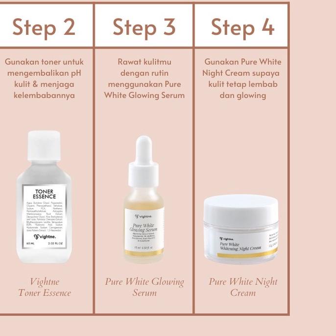 ✥ (FREE POUCH) VAVL PURE WHITENING PAKET 3IN1 WHITE SERIES PACKAGE by VIVALENTINE / VAVLBEAUTE / VAV