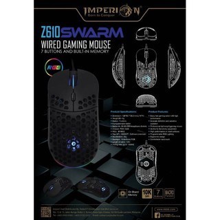 Imperion SWARM Z610 Macro Gaming Mouse