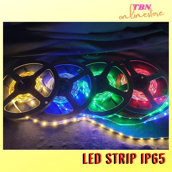 Lampu LED Strip Flexible IP65 Intech 5 Meter 2835 / 5050 IN TECH 4.8W