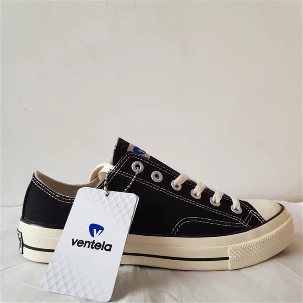 Sepatu Ventela Low Hitam