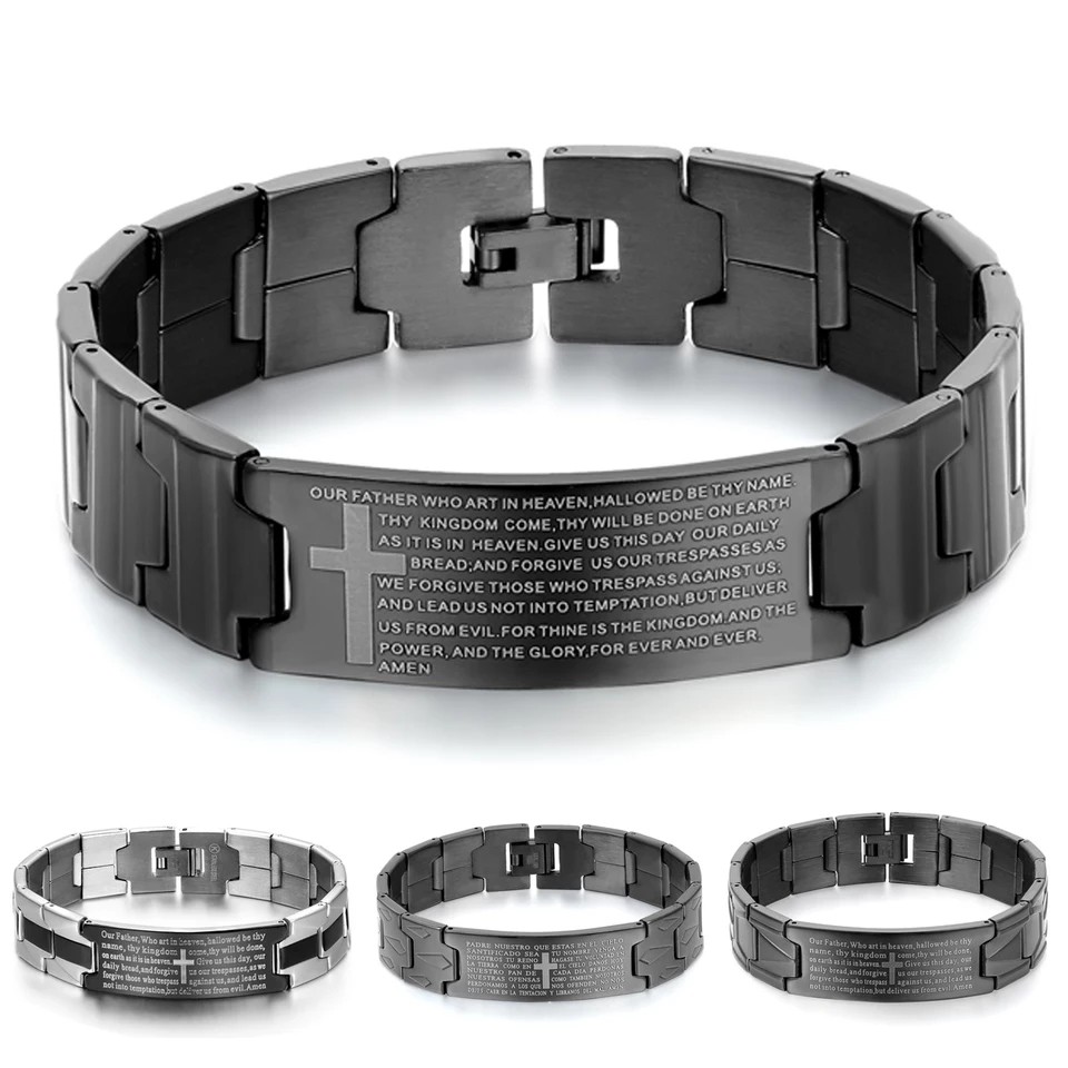 Gelang Doa Bapa Kami Titanium