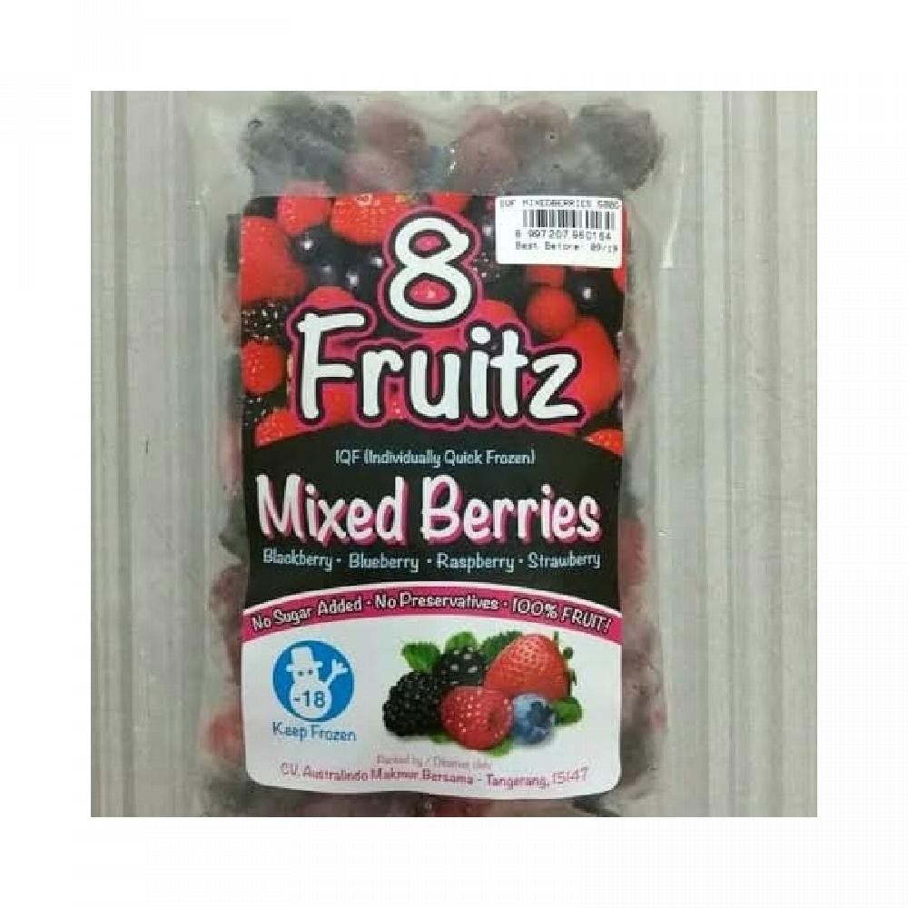 

Buah Beku 8 Fruitz Mixed Berries 500 gr