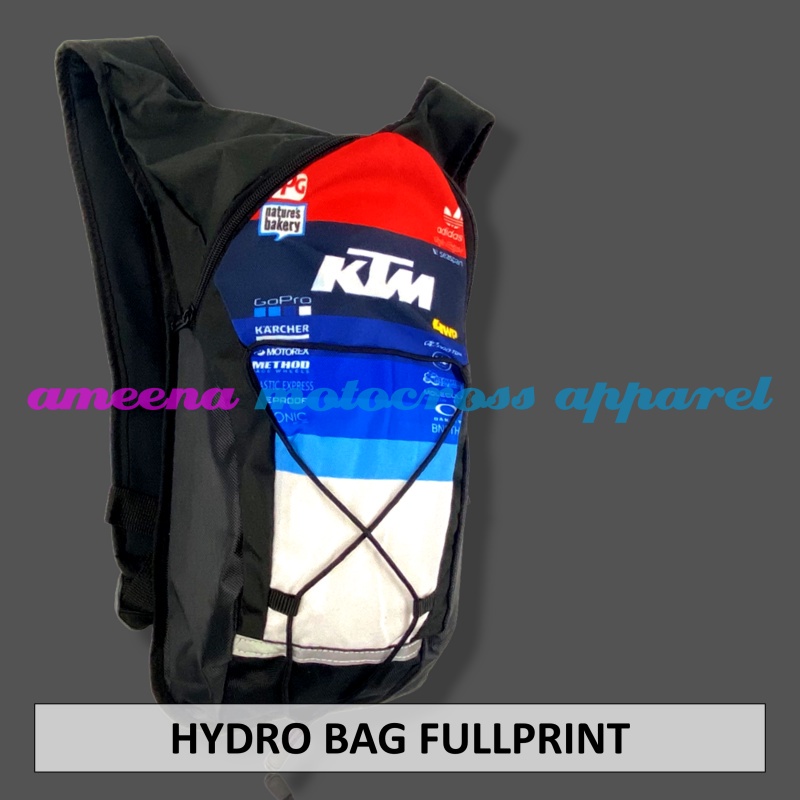 Tas Hydro Slim - Tas Motoross Fullprint - Tas Trail MX Adventure - KT005