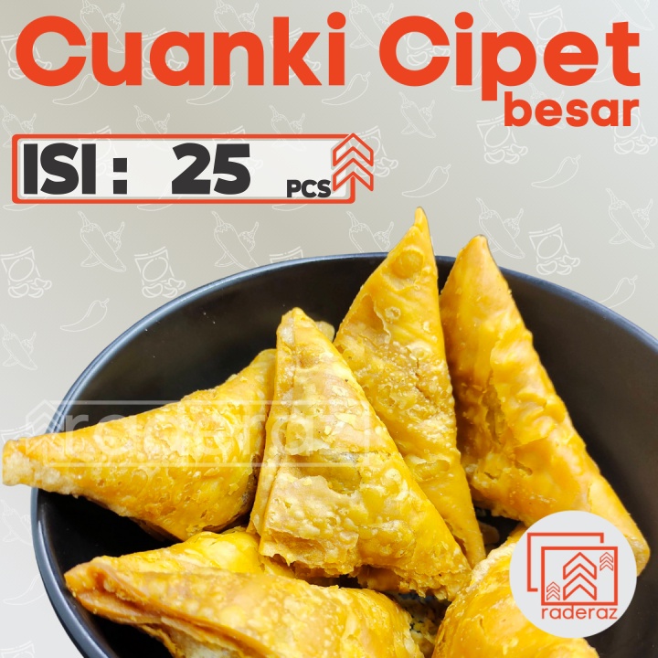 

cuanki CIPET BESAR isi 25pcs toping Baso aci cuanki seblak by RADERAZ (bisa GROSIR bisa COD)