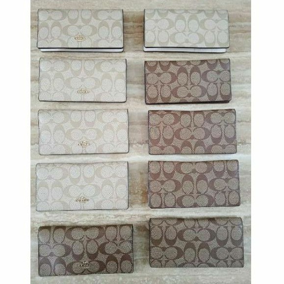 signature bifold wallet coach