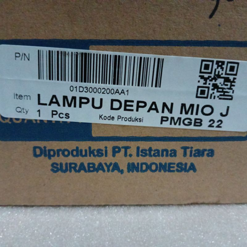 REFLEKTOR LAMPU DEPAN MIO J IMITASI WIN