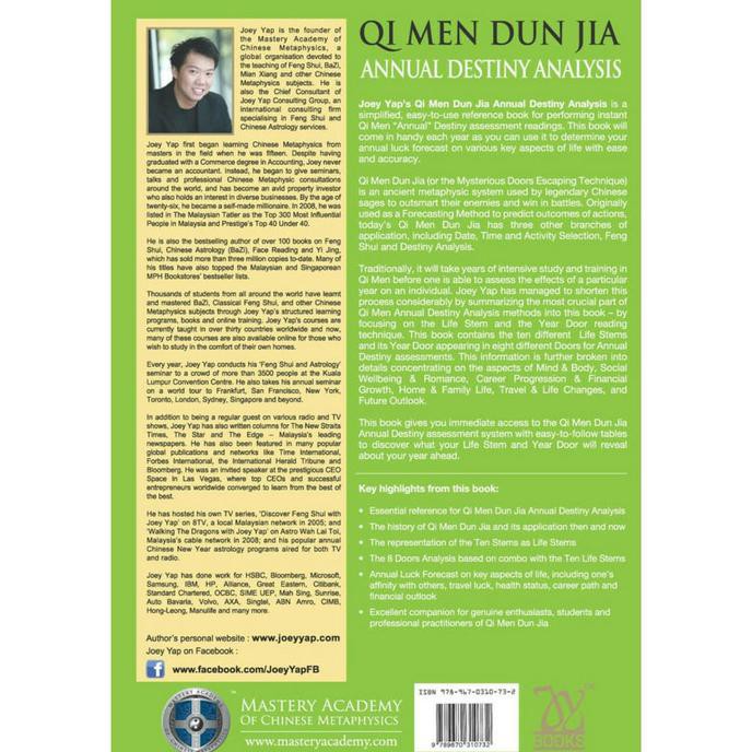 Qi Men Dun Jia Annual Destiny Analysis : Joey Yap (PDF) BI820