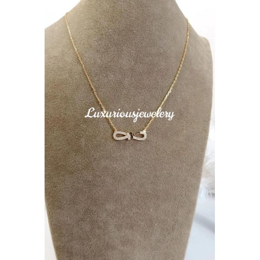 Kalung Rhodium fashion simple elegant