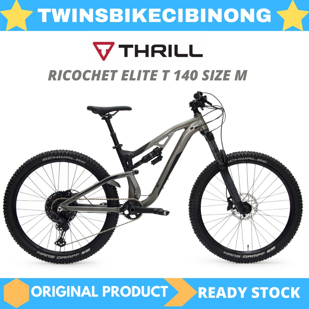 Sepeda Gunung MTB 27,5 THRILL RICOCHET ELITE T 140 NEW BA