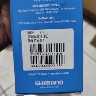 ORIGINAL CHAIN RANTAI SEPEDA SHIMANO CN HG701 11 SPEED