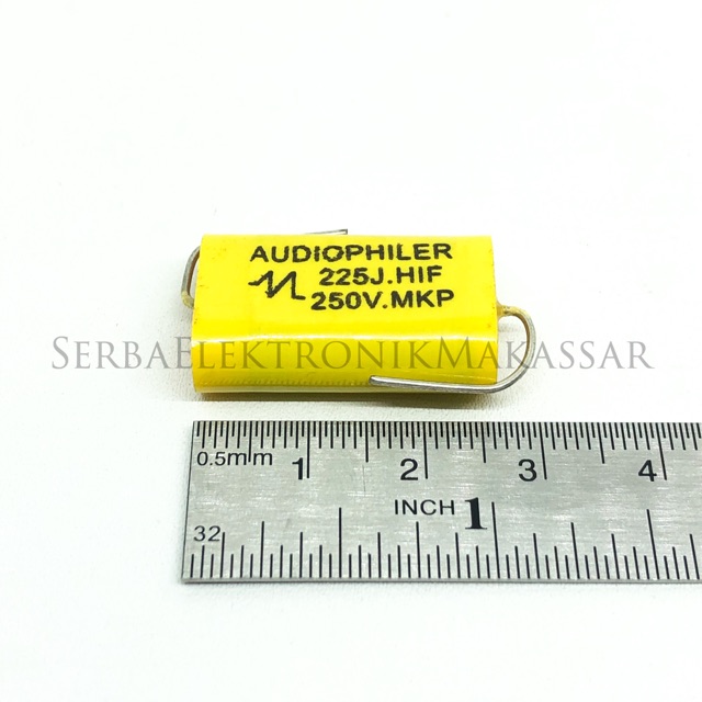 Kapasitor Milar Capasitor Audiophiler 2,2uf - 250Volt 225 - 250V