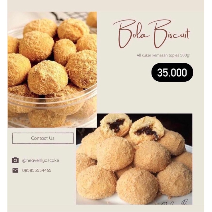

bola biscuit