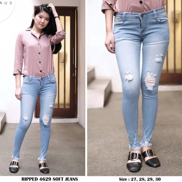 JEANS RIPPED JOLIE LV 4629