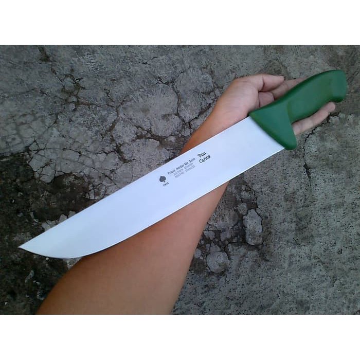 Butcher knife herder / cap garpu 10" made in solingen germany