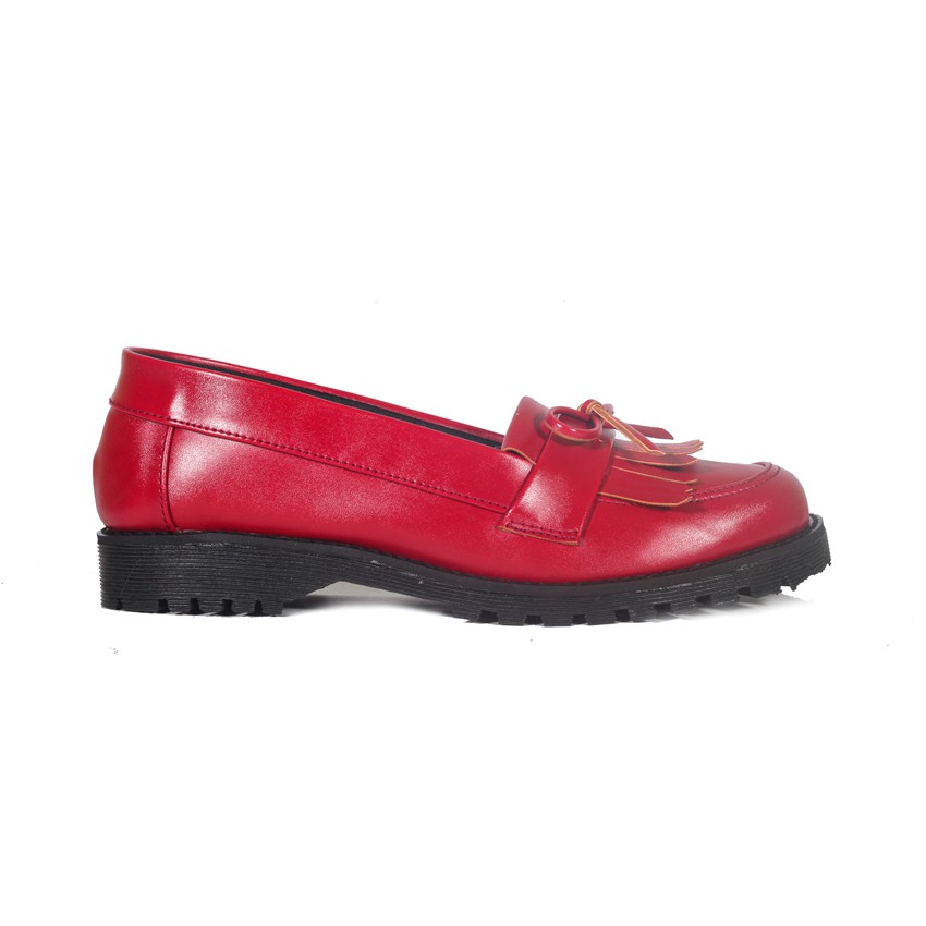 VICTORIA MAROON FORIND x Lvnatica Sepatu Pantofel Polos VICTORIA MAROON FORIND x Lvnatica Sepatu Pantofel Polos