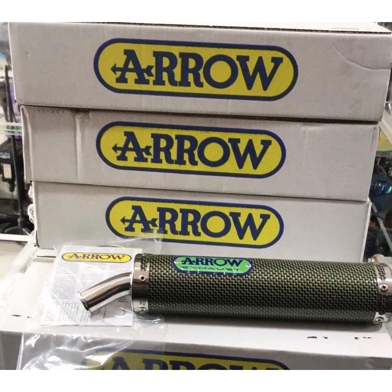 silencer knalpot arrow 2T carbon original