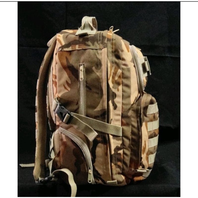 Tas ransel army/Tas loreng Libanon/tas model jatah TNI/Tas punggung army/tas hiking/tas sekolah /tas laptop