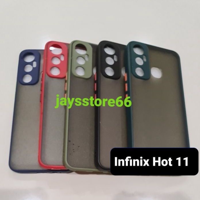 Silikon Case Dove My Choice Bumper Aero Infinix Hot 11 Pelindung Kamera