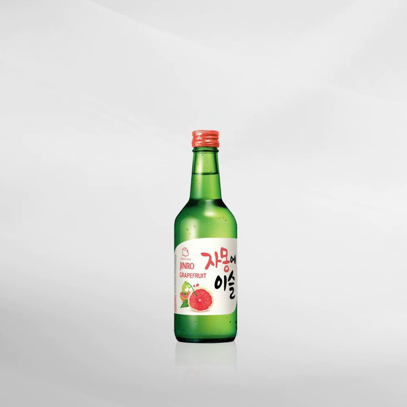 Soju Jinro Chamsiul Grape Fruit 360 Ml ( Original &amp; Resmi By Vinyard )